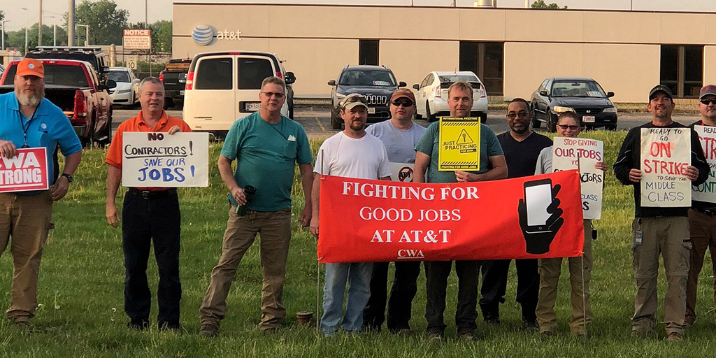 CWA Executive Board Authorizes Strike at AT&T | Communications Workers ...