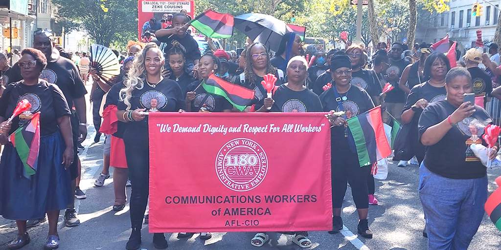 CWAers Take Part in the New York African American Day Parade