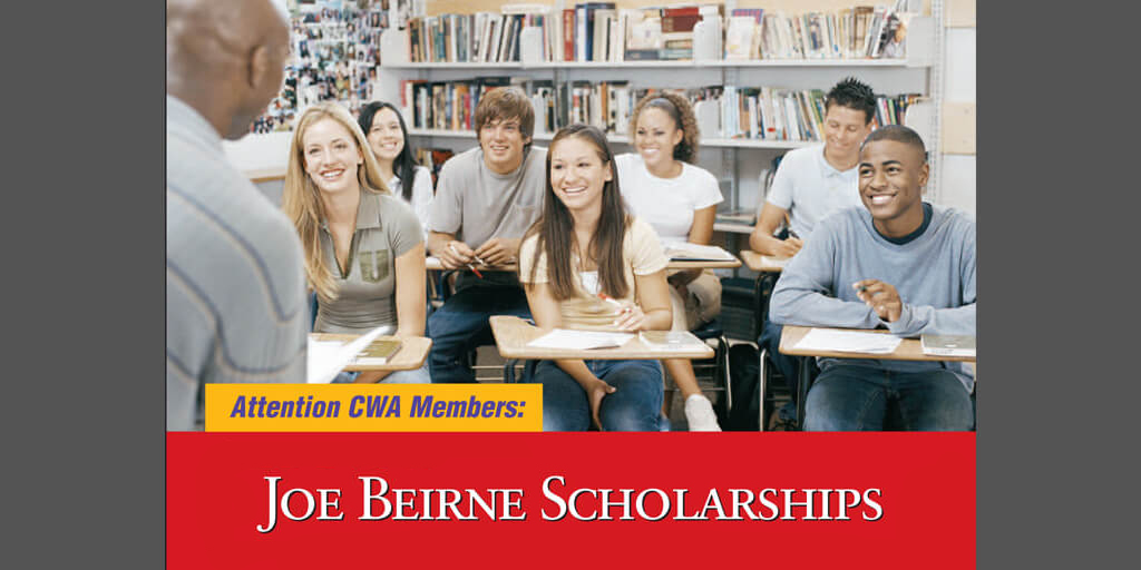 Deadlines Approaching to Apply for CWA Scholarships Communications