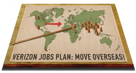 Verizon's Battle Plan: Send Thousands of Jobs Overseas