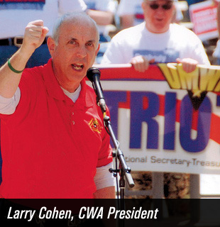 Larry Cohen, CWA President