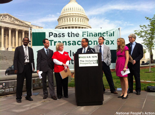 Rep. Keith Ellison introduces the FTT 