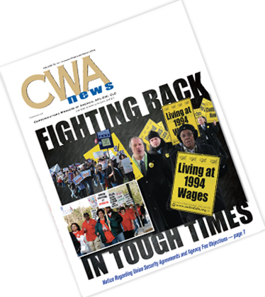 Click here to download the March 2010 CWA News
