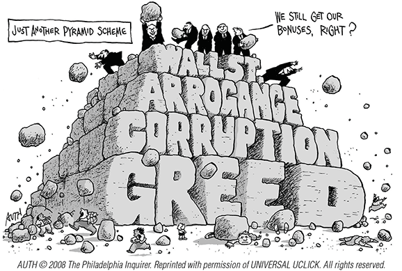 Wall Street Greed