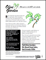 Olive Garden flyer
