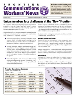 Frontier Communications Workers News October 2010