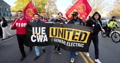 IUE-CWA Rallies for May Day
