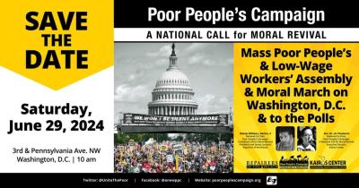 CWA Members to Take Part in Poor People's Campaign Assembly