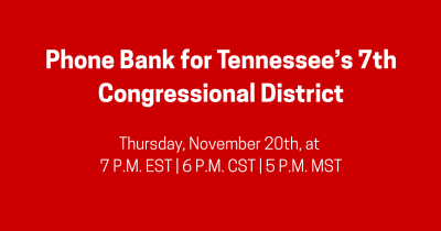 Phone Bank for TN 7th