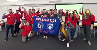 SUNY Research Assistants Join CWA