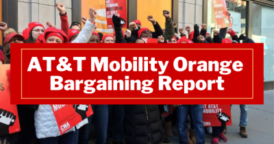 AT&T Mobility Orange Bargaining Report Graphic