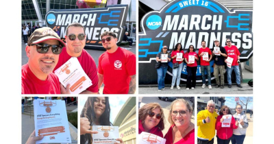 AT&T Orange Mobility Members at March Madness