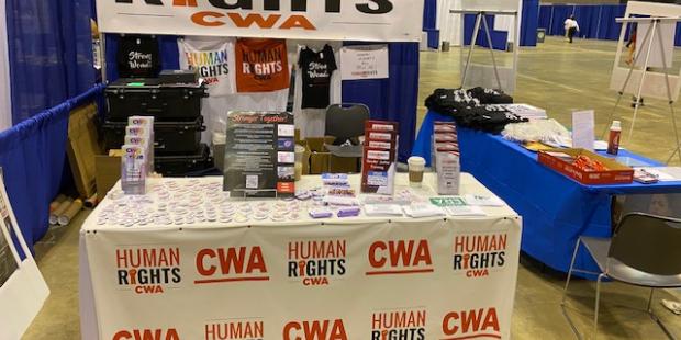 Human Rights Convention Booth