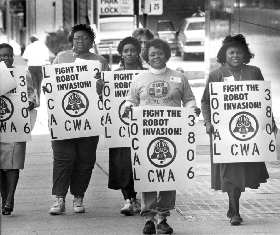 1991 National Operator Awareness Week Demonstration Memphis TN