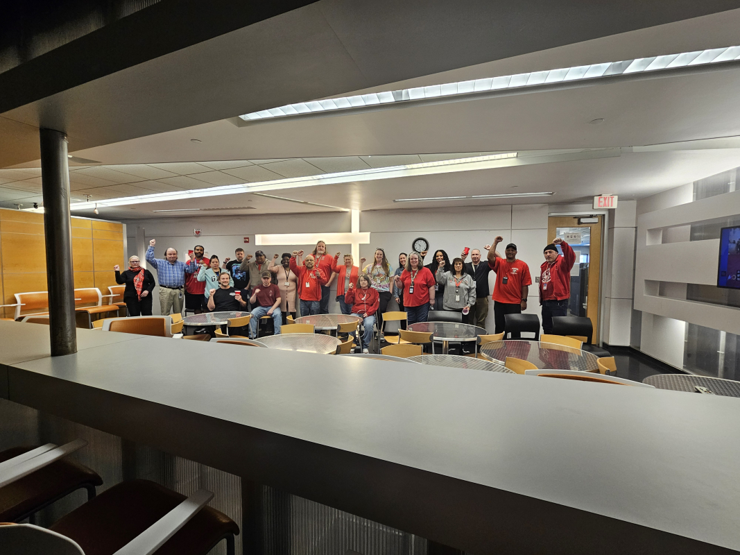 CWA Local 7250 members mobilization action