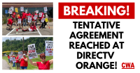 Tentative agreement reached at directv orange