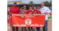 CWAers March in Celebration of César Chavez and Dolores Huerta