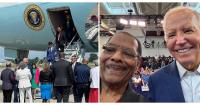 CWA President Claude Cummings Joins President Biden on Air Force One