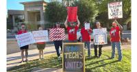 TDS Techs Picket for a Fair Contract
