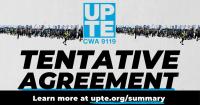 UPTE-CWA Local 9119 Tentative Agreement