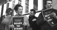 ProPublica Workers Hold Practice Pickets
