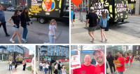 CWAers Crash AT&T March Madness Block Party