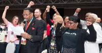 CWA Delegates at 2026 AFL-CIO Convention