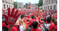 Trenton NJ CWA Healthcare Rally
