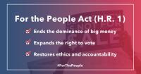 Anniversary of the For the People Act
