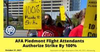 AFA-CWA Piedmont Strike Vote