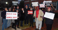 CWA Members Oppose Health Care Repeal