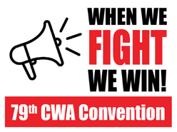 79th CWA Convention Slogan Graphic
