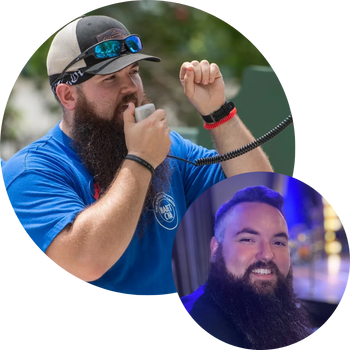 Bob Pastecki from WROC, rallying.