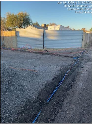 1-17-25 Photos Email from the City of Chandler to Gigapower
