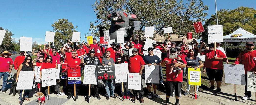 Frontier Communications members in California ratified a contract including AI provisions.