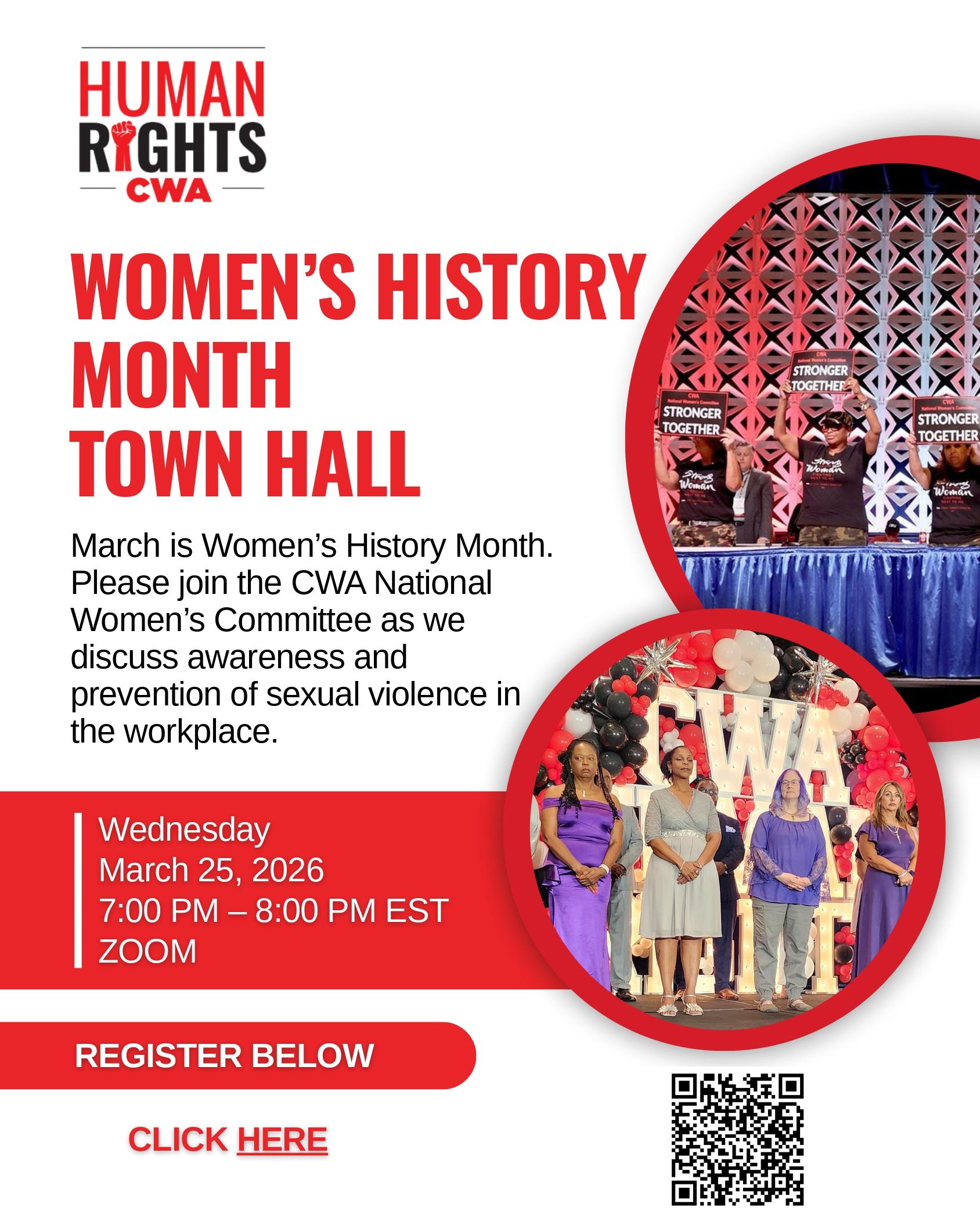 Image - Women's History Month Town Hall 